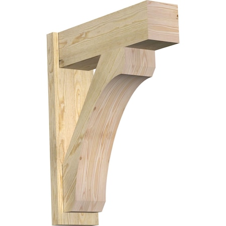 Ekena Millwork Legacy Block Rough Sawn Outlooker, Douglas Fir, 8"W x 26"D x 32"H OUT08X26X32LEC05RDF